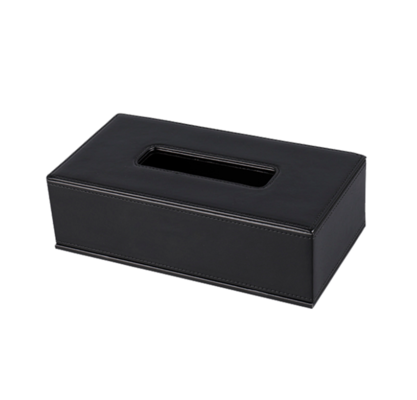 Caixa Polipele Preto Dispensador Tissues